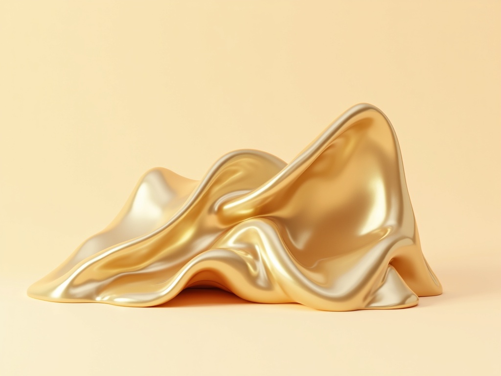 Editorial product hero, volumetric
